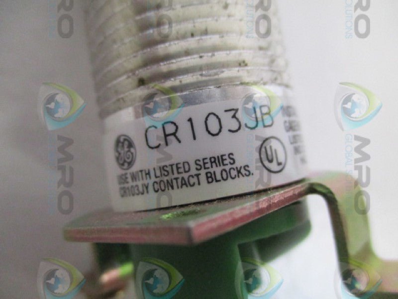 GENERAL ELECTRIC CR103JB2002A SELECTOR SWITCH (MISSING ACCESSORIES) NSMP