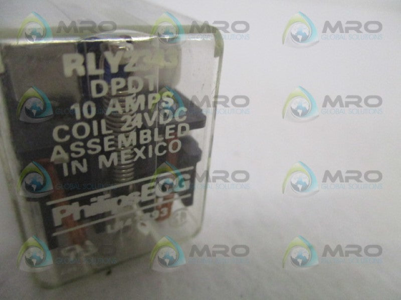 PHILIPS ECG RLY2343 RELAY 24VDC UNMP