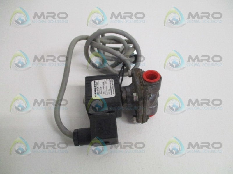 GRANZOW 21HN3KY110 SOLENOID VALVE 3/8" UNMP