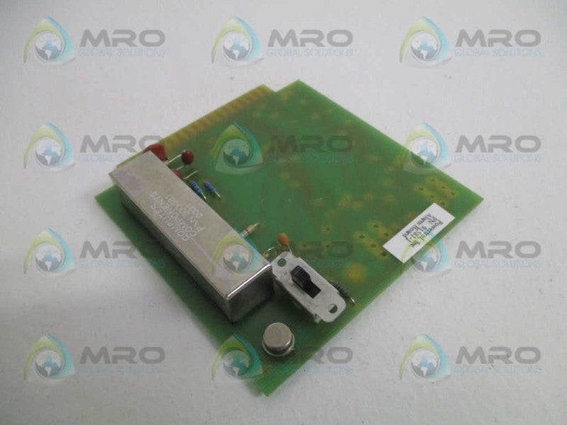 POWERTROL 91581-1 ALARM BOARD UNMP