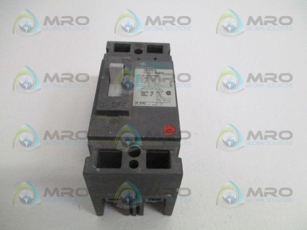 GENERAL ELECTRIC TEB122050 CIRCUIT BREAKER 50A (GREEN) UNMP