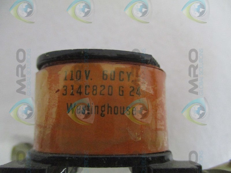 WESTINGHOUSE 314C820G24 COIL 110V (AS PICTURED) NSNP