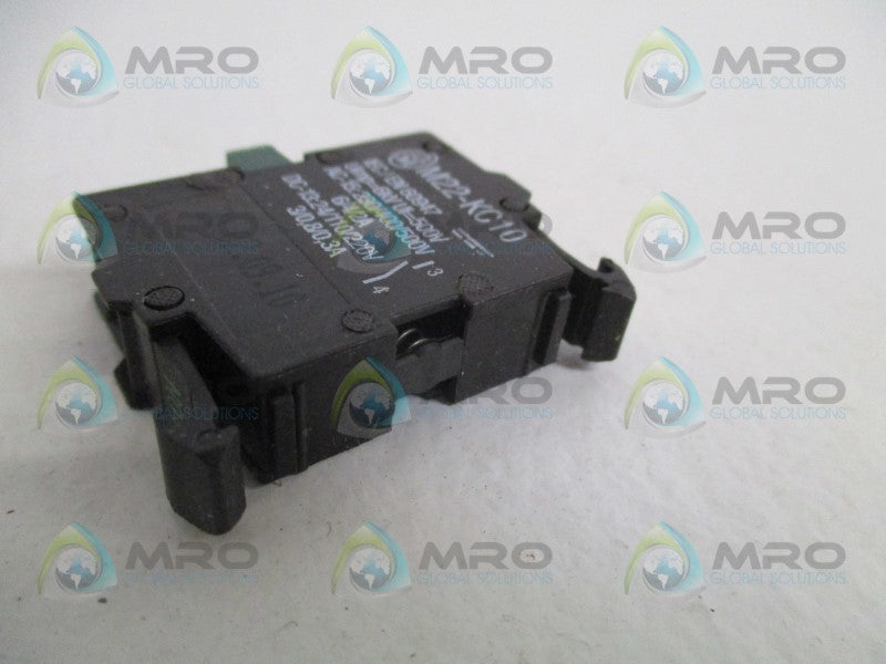 KLOCKNER MOELLER M22-KC10 CONTACT BLOCK UNMP