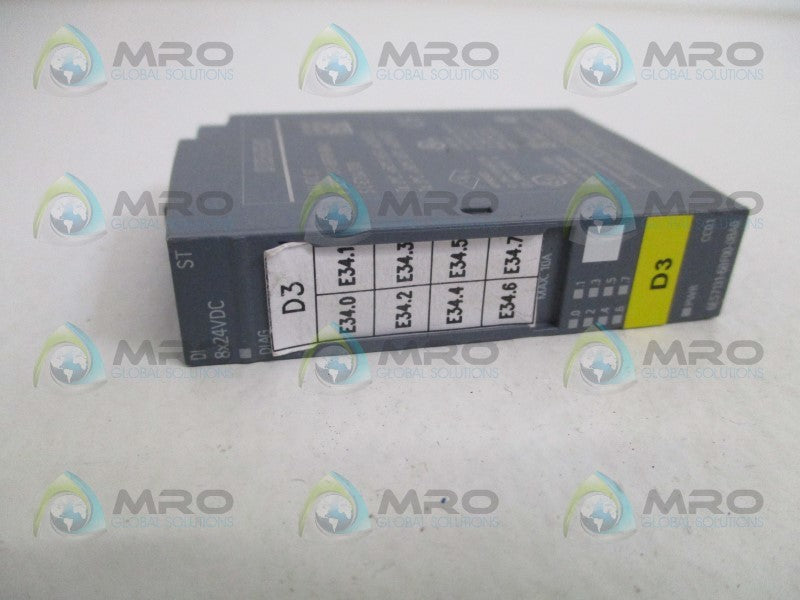 SIEMENS 6ES7131-6BF00-0BA0 DIGITAL INPUT MODULE  UNMP