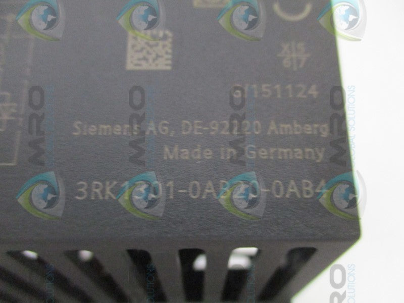 SIEMENS DSS1e-xHF 3RK1301-0AB20-0AB4 MOTOR STARTER (AS PICTURED) NSNP