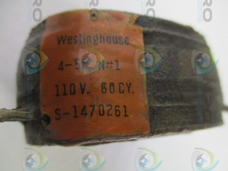 WESTINGHOUSE 1470261 4-5PN#1 COIL 110V (MISSING ACCESSORIES) NSNP