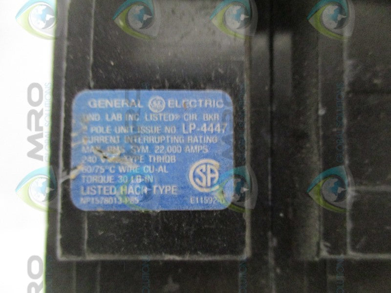 GENERAL ELECTRIC THHQB220 COIL 20A UNMP