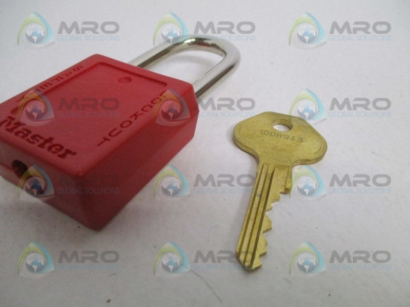 MASTER LOCK 410MKW7000REDLZ1 100B943 PADLOCK NSMP