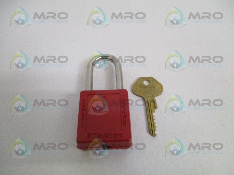 MASTER LOCK 410MKW7000REDLZ1 100B876 PADLOCK NSMP