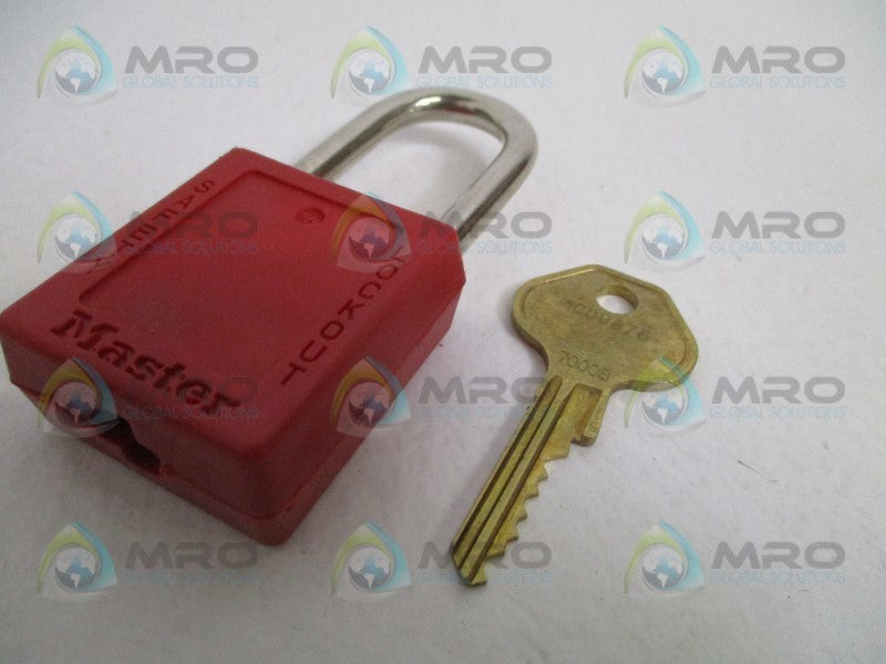 MASTER LOCK 410MKW7000REDLZ1 100B876 PADLOCK NSMP