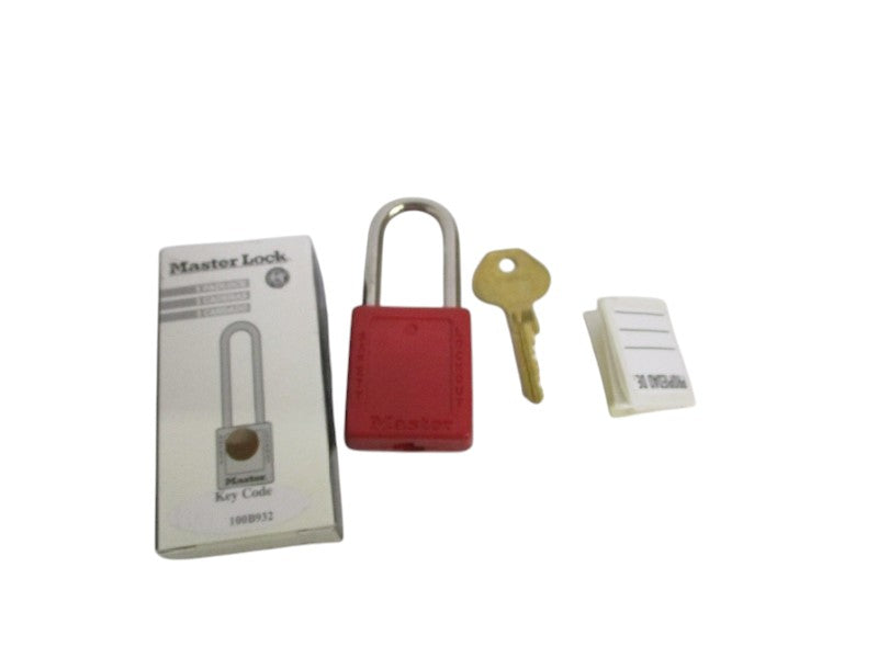 MASTER LOCK 410MKW7000REDLZ1 100B932 PADLOCK NSMP