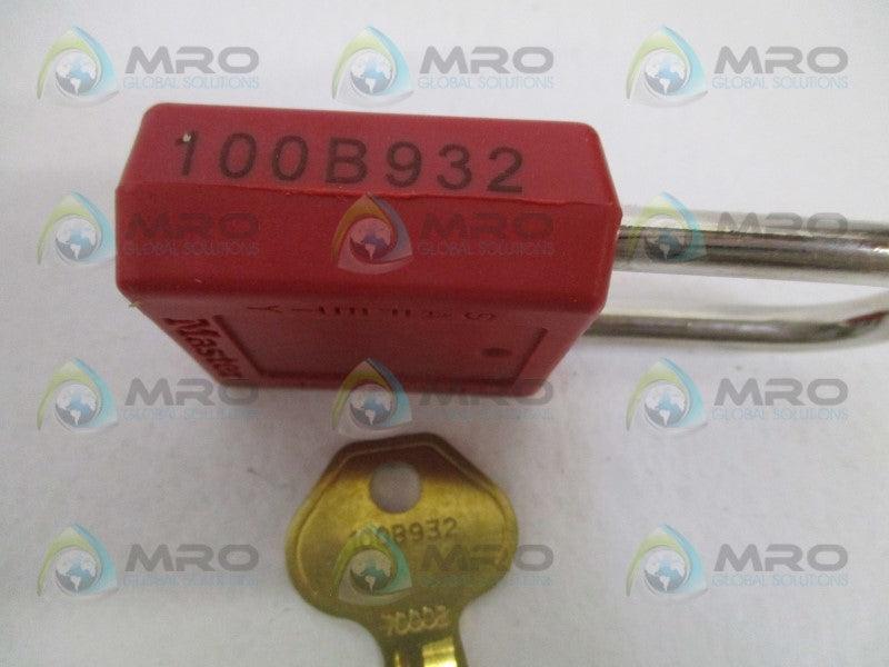 MASTER LOCK 410MKW7000REDLZ1 100B932 PADLOCK NSMP