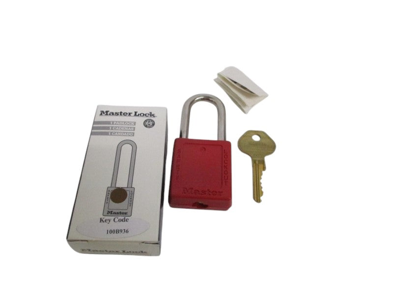 MASTER LOCK 410MKW7000REDLZ1 100B936 PADLOCK NSMP