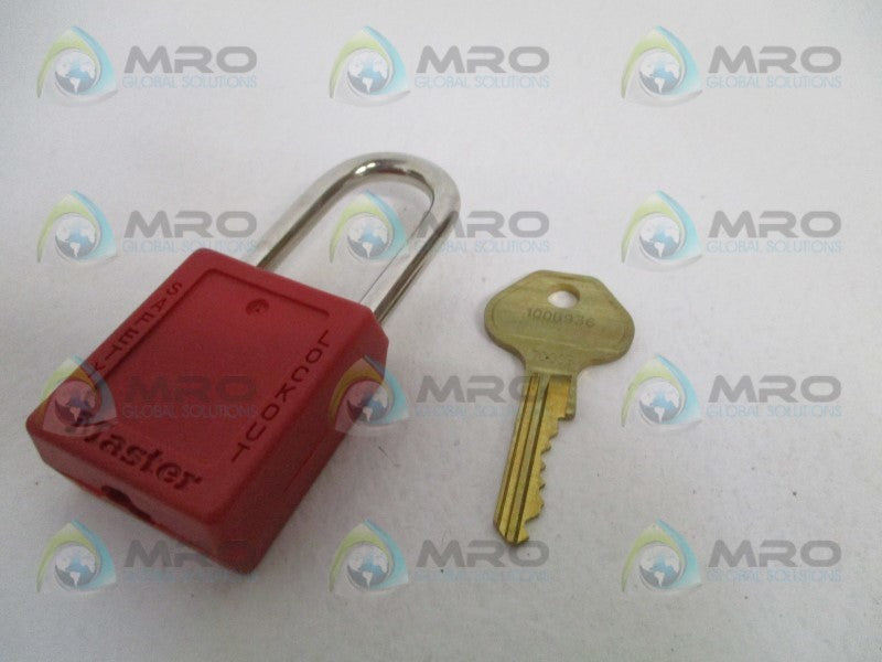 MASTER LOCK 410MKW7000REDLZ1 100B936 PADLOCK NSMP