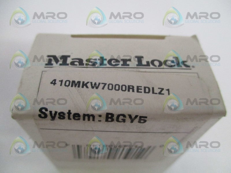 MASTER LOCK 410MKW7000REDLZ1 101B053 PADLOCK NSMP