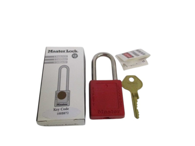 MASTER LOCK 410MKW7000REDLZ1 100B872 PADLOCK NSMP