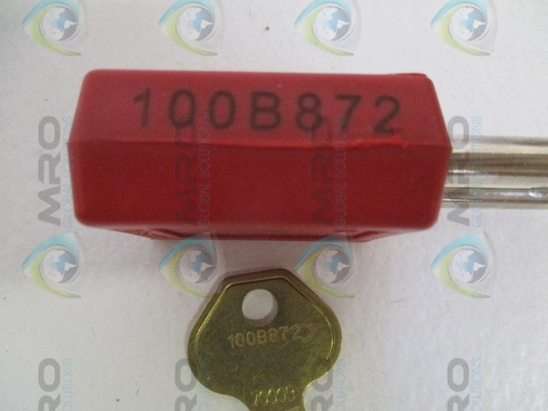 MASTER LOCK 410MKW7000REDLZ1 100B872 PADLOCK NSMP