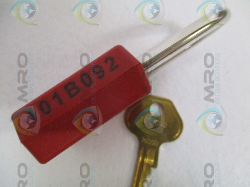MASTER LOCK 410MKW7000REDLZ1 101B092 PADLOCK NSMP