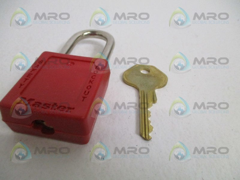 MASTER LOCK 410MKW7000REDLZ1 100B864 PADLOCK NSMP