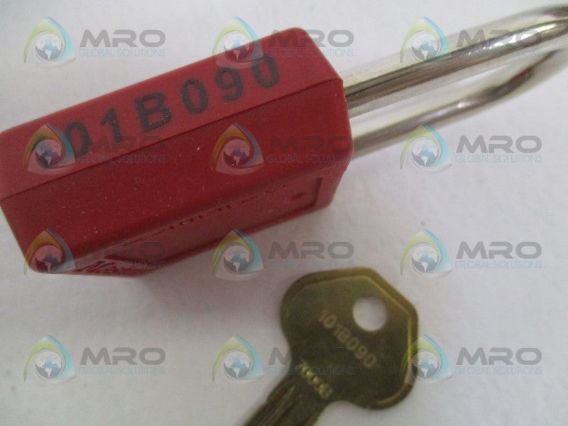 MASTER LOCK 410MKW7000REDLZ1 101B090 PADLOCK NSMP