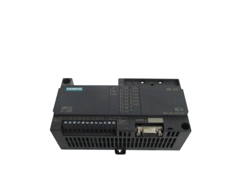 SIEMENS SIMATIC S7-200 6ES7212-1GA01-0XB0 CPU MODULE (AS PICTURED) NSNP