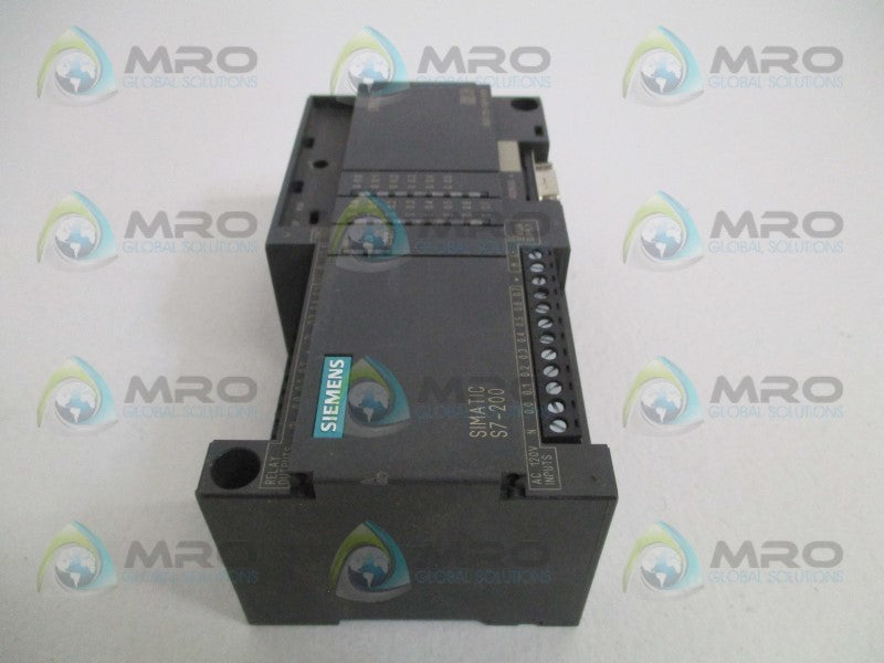 SIEMENS SIMATIC S7-200 6ES7212-1GA01-0XB0 CPU MODULE (AS PICTURED) NSNP
