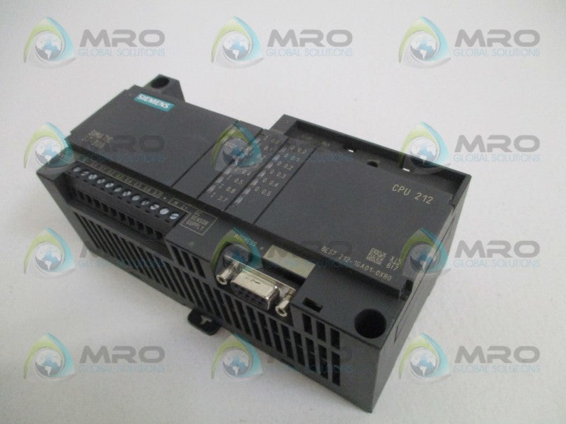 SIEMENS SIMATIC S7-200 6ES7212-1GA01-0XB0 CPU MODULE (AS PICTURED) NSNP