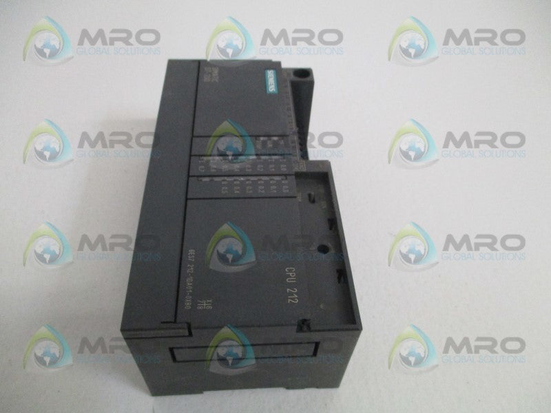 SIEMENS SIMATIC S7-200 6ES7212-1DA01-0XB0 CPU MODULE NSNP