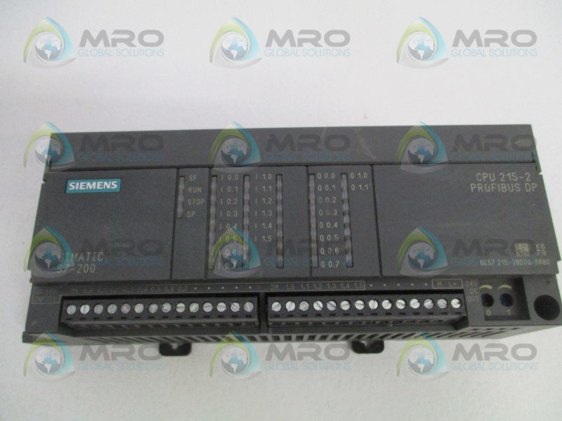 SIEMENS SIMATIC S7-200 6ES7215-2BD00-0XB0 CPU MODULE NSNP