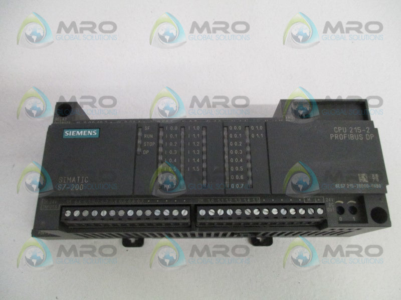 SIEMENS SIMATIC S7-200 6ES7215-2BD00-0XB0 CPU MODULE (AS PICTURED) NSNP