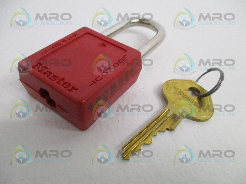 MASTER LOCK 410MKW7000REDLZ1 100B555 PADLOCK NSMP