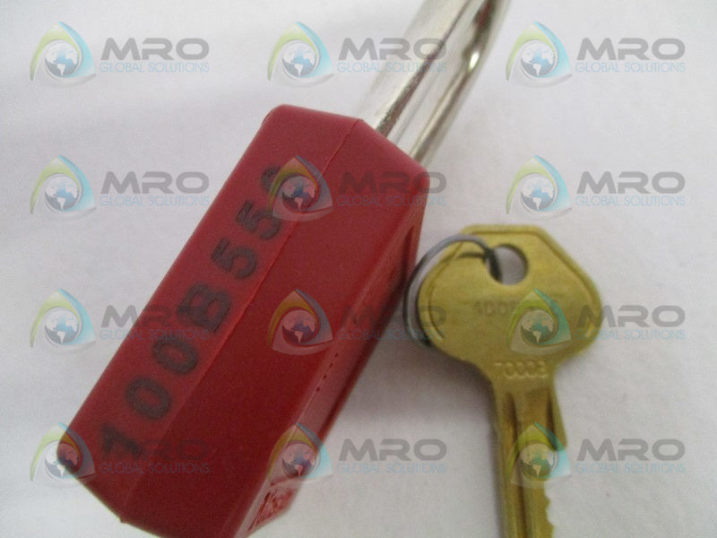 MASTER LOCK 410MKW7000REDLZ1 100B556 PADLOCK NSMP