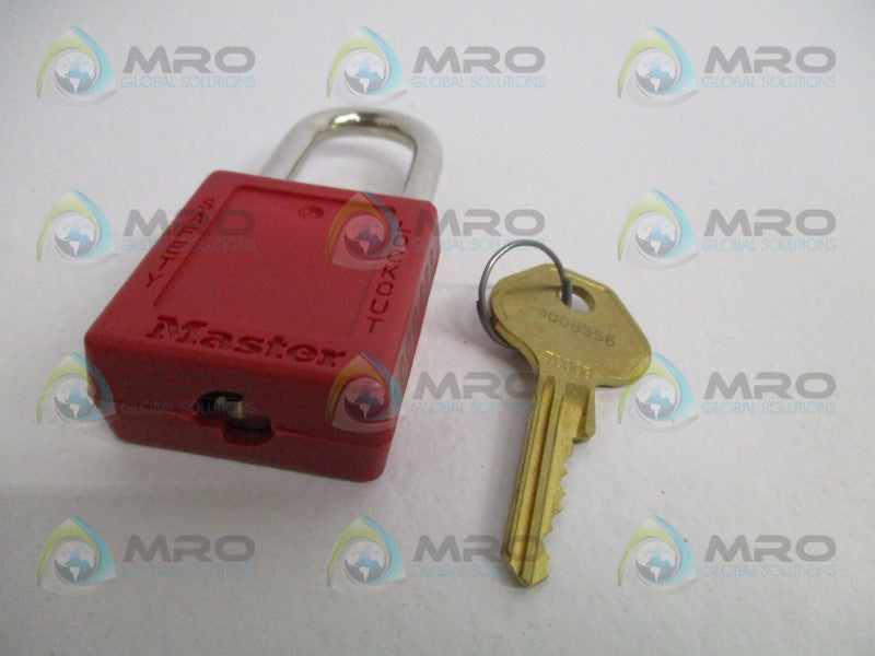 MASTER LOCK 410MKW7000REDLZ1 100B556 PADLOCK NSMP