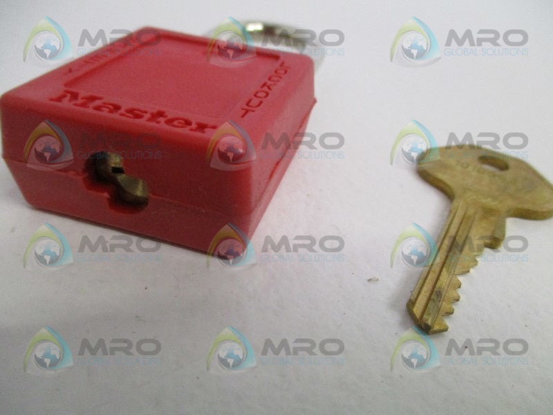 MASTER LOCK 410MKW7000REDLZ1 101B062 PADLOCK NSMP