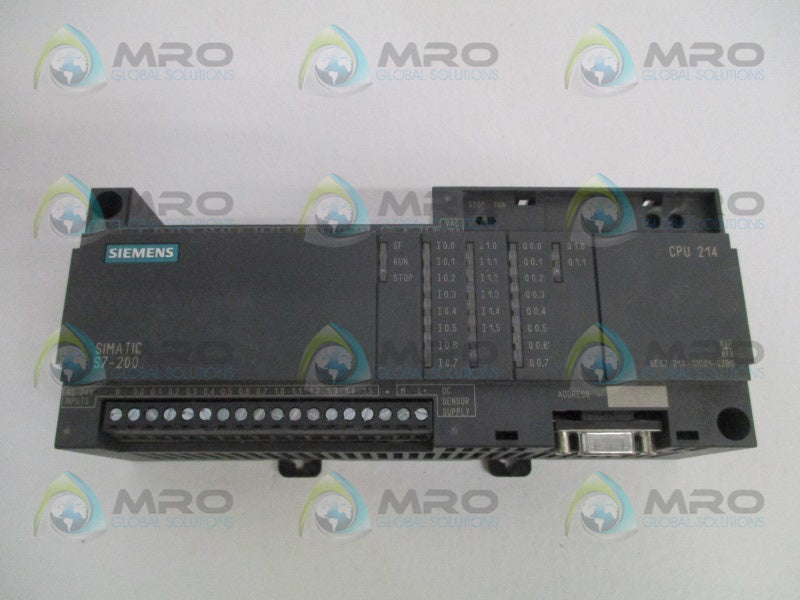 SIEMENS SIMATIC S7-200 6ES7214-1DC01-0XB0 CPU MODULE NSNP