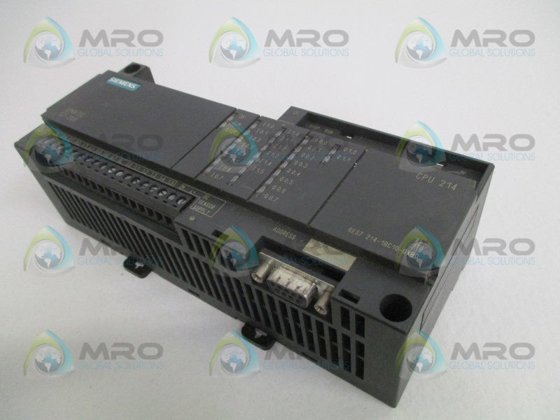 SIEMENS SIMATIC 6ES7214-1BC10-0XB0 MODULE(REMANUFACTURED)(AS PICTURED)