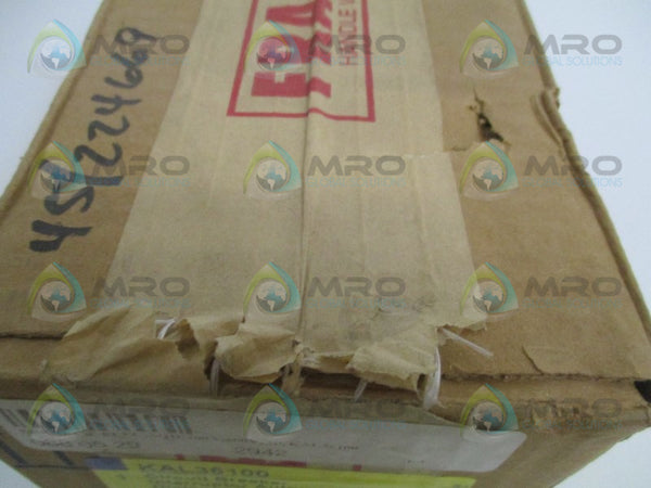 SQUARE D KAL36100 CIRCUIT BREAKER 100A NSFS