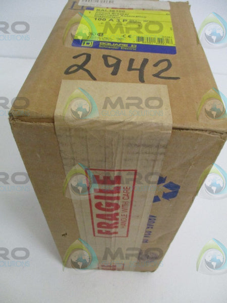 SQUARE D KAL36100 CIRCUIT BREAKER 100A NSFS
