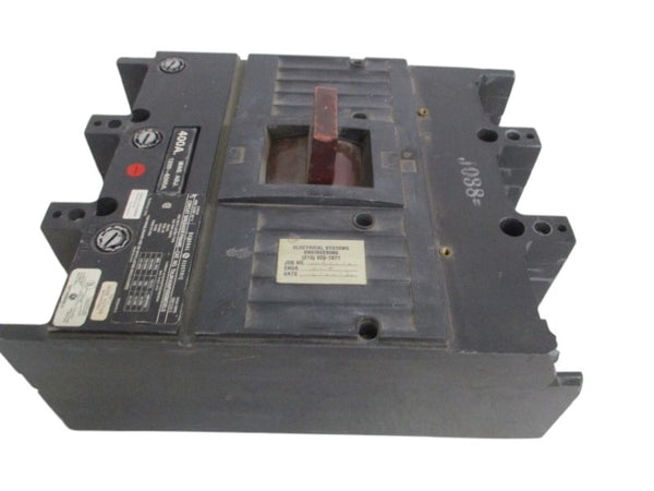 GENERAL ELECTRIC THJK436400 CIRCUIT BREAKER 400A (AS PICTURED) UNMP