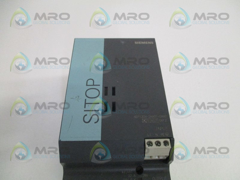 SIEMENS SITOP smart 6EP1334-2AA01-0AB0 POWER SUPPLY UNMP
