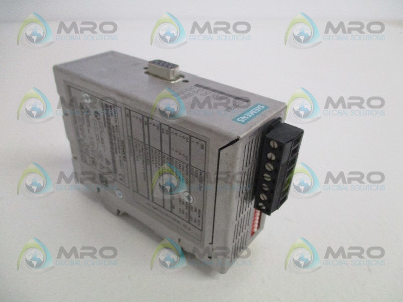 SIEMENS SIMATIC 6GK1503-ZCB00 PROFIBUS (AS PICTURED) UNMP
