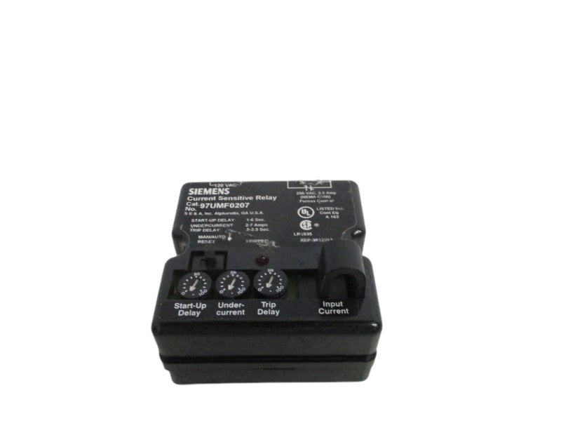SIEMENS 97UMF0207 CURRENT SENSITIVE RELAY(AS PICTURED)NSNP