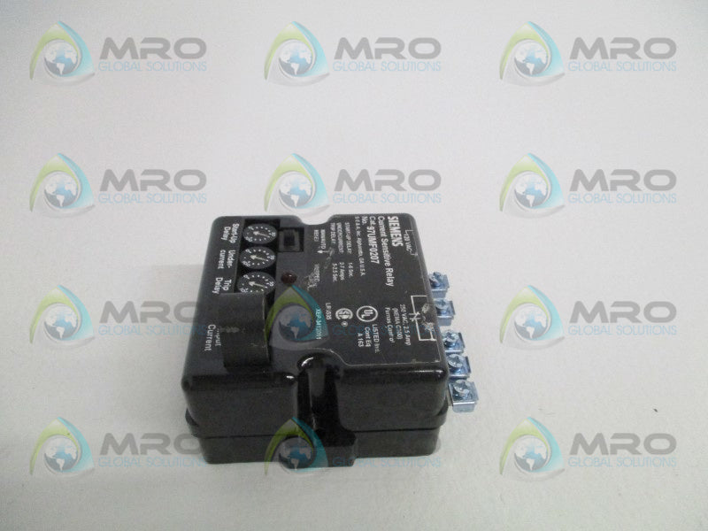 SIEMENS 97UMF0207 CURRENT SENSITIVE RELAY(AS PICTURED)NSNP