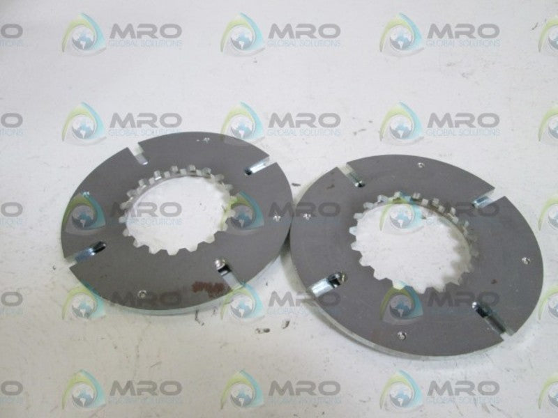 LOT OF 2 WARNER ELECTRIC ARMATURE ASSEMBLY 5370-111-008 NSMP