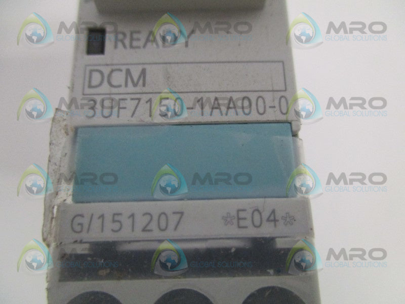 SIEMENS 3UF7150-1AA00-0 DECOUPLING MODULE (MISSING ACCESSORIES) NSNP