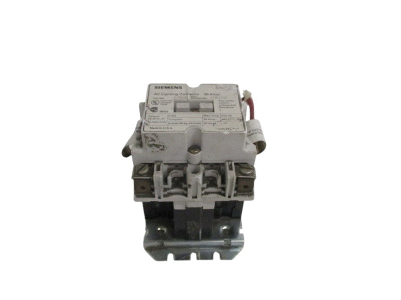 SIEMENS CLM0C02 AC LIGHTING CONTACTOR (AS PICTURED) UNMP