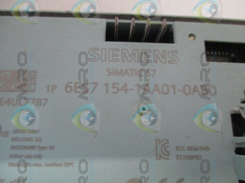 SIEMENS SIMATIC S7 6ES7154-1AA01-0AB0 MODULE (AS PICTURED) NSNP