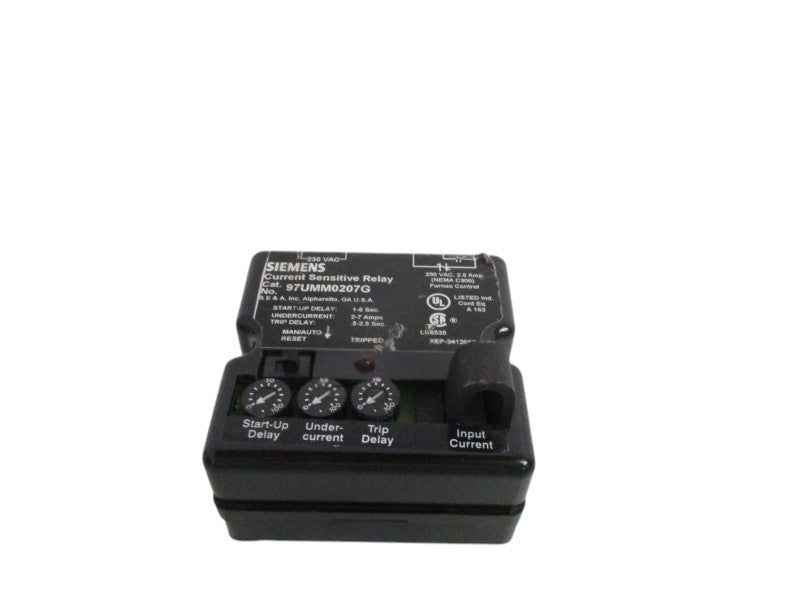 SIEMENS 97UMM0207G CURRENT SENSITIVE RELAY UNMP