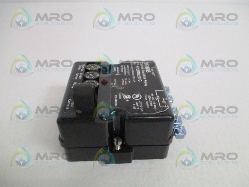 SIEMENS 97UMM0207G CURRENT SENSITIVE RELAY UNMP