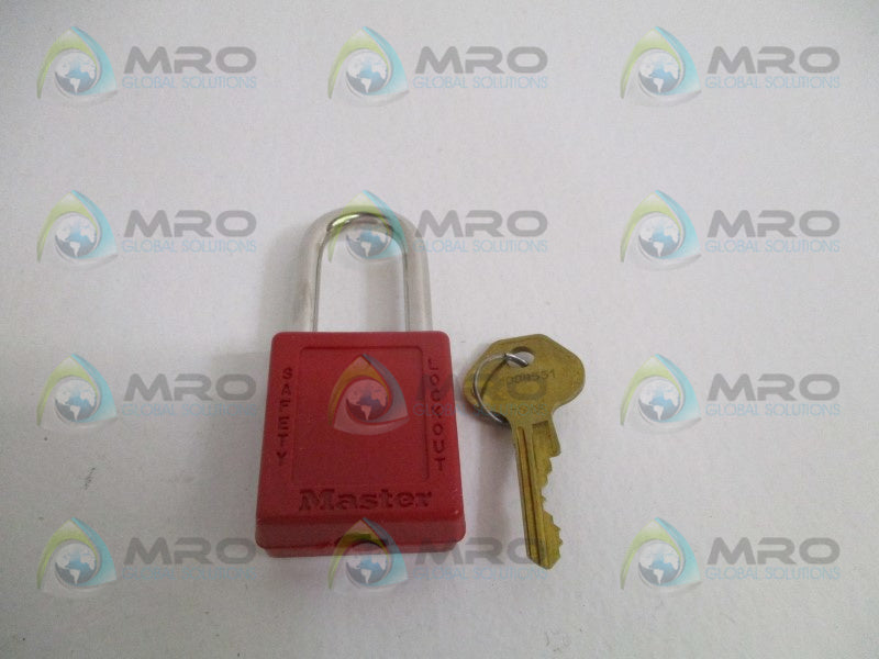MASTER LOCK 410MKW7000REDLZ1 100B551 PADLOCK NSMP